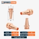 SUP 28T BS-16 Type M16 Single Feeder Gun Fiber Laser Welding Nozzle 1.2 mm Diameter
