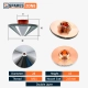 Raytools D28 Standard Double Layer Coated Fiber Laser Cutting Nozzle 2.0 mm Diameter