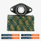 GMC UCFL 207 2-Bolt Oval Flange Bearing Unit (35 mm Bore x 161 mm Height x 130 mm Bolt Distance x 42.9 mm Width)