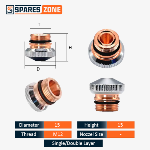 DNE Fiber Laser Cutting Nozzles