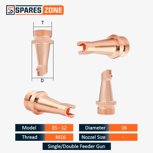 SUP 23T ES-12 Type M16 Fiber Laser Welding Gun Nozzles